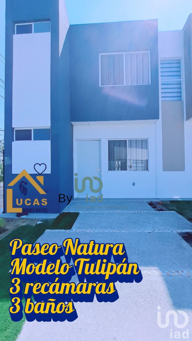 CASAS NUEVAS EN VENTA EN PASEO NATURA VERACRUZ TULIPAN