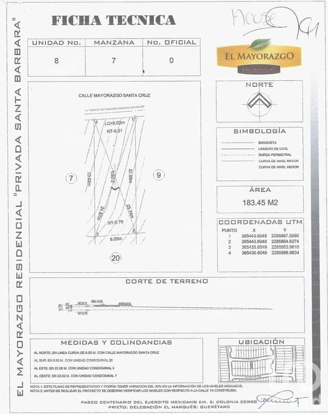 Terreno en VENTA, Opción a 2 terrenos juntos, EL MAYORAZGO RESIDENCIAL, El Marqués, Queretaro
