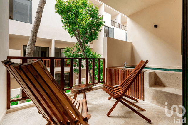 Venta de Departamento con Jacuzzi en zona Veleta, Tulum, Quintana Roo, MX.