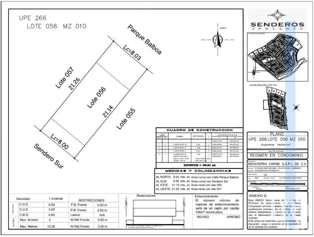 Lote Residencial Entrega Inmediata con Amenidades en Cd Mayakoba frente Area Verde y Sendero 48 MSI