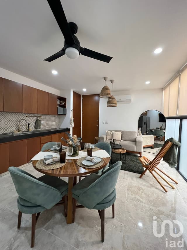 VENTA de Departamento Amueblado de 1 Recámara en Temozón – Oportunidad Única