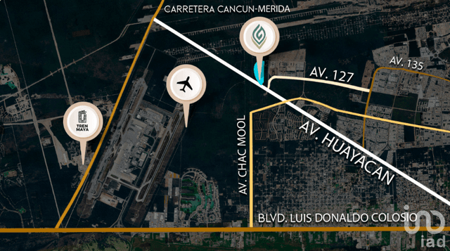 Departamento en Preventa en Cancún, Av. Huayacan, Alberca