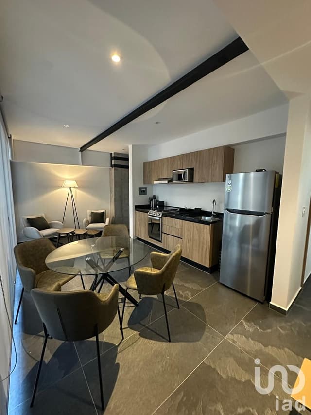 Departamento Amueblado en renta Roma Norte