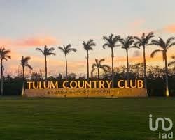 Penthouse en venta con club de golf en Tulum Contry Club, Tulum Q.Roo