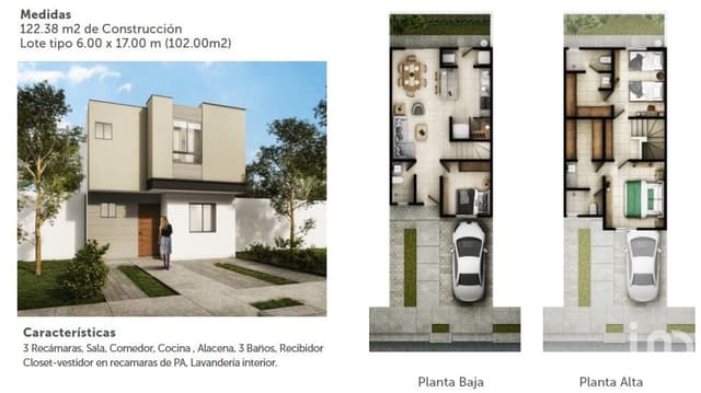 Hermosa Casa Residencial de 2 niveles en Zakia, Querétaro