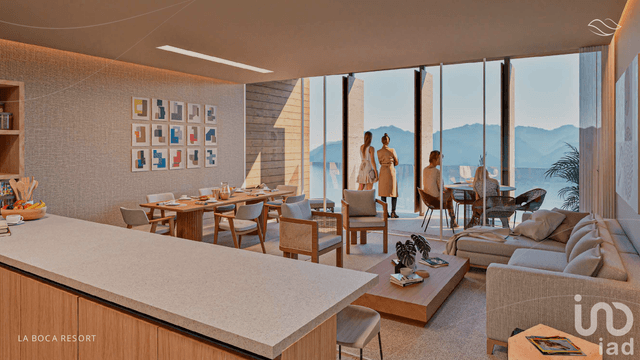 Departamento en resort de lujo a la orilla de Presa La Boca en Nuevo León 174.43 m²