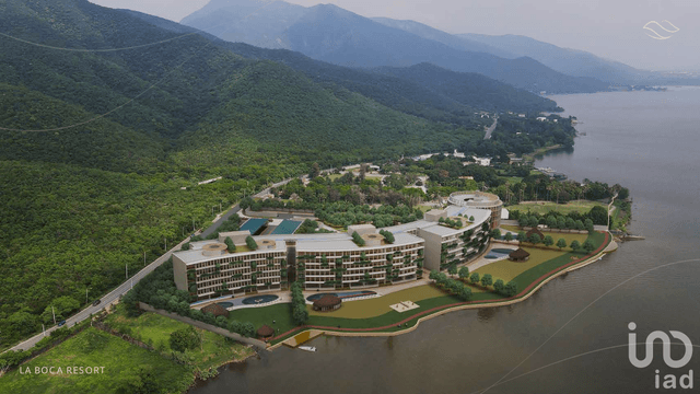 Departamento en resort de lujo a la orilla de Presa La Boca en Nuevo León 78.17 m²