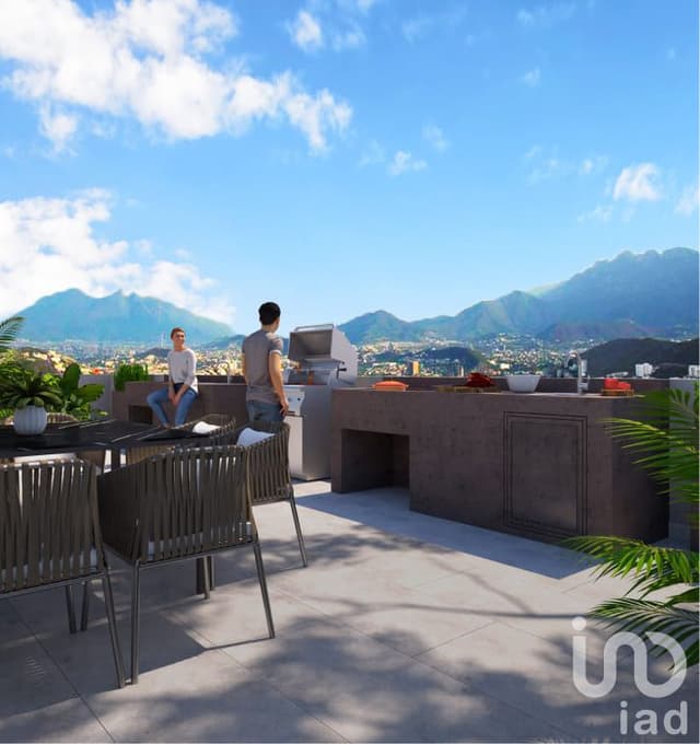Departamento en preventa en Distrito Madero en el Centro de Monterrey 68.26 m2 - LockOff