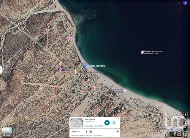 Beachfront Lot for Sale / Terreno frente al mar - East Cape, El Cardonal, Baja California Sur