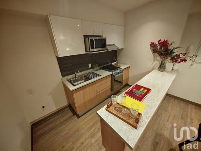 Departamento nuevo en venta, San Rafael, Cuauhtemoc, CDMX 72 m2+ 2m2 balcon