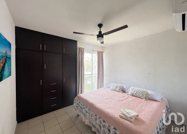 Departamento en renta Playa del Carmen, Villas del Sol 2 recámaras con seguridada y amenidades