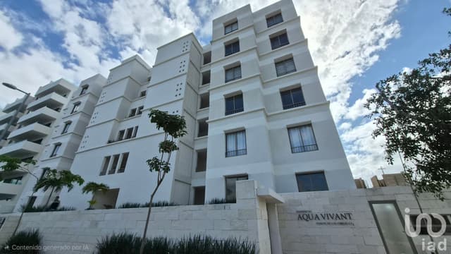 Departamento en Renta, 2 recamaras en Residencial AQUA VIVANT en Cancún Quintana Roo