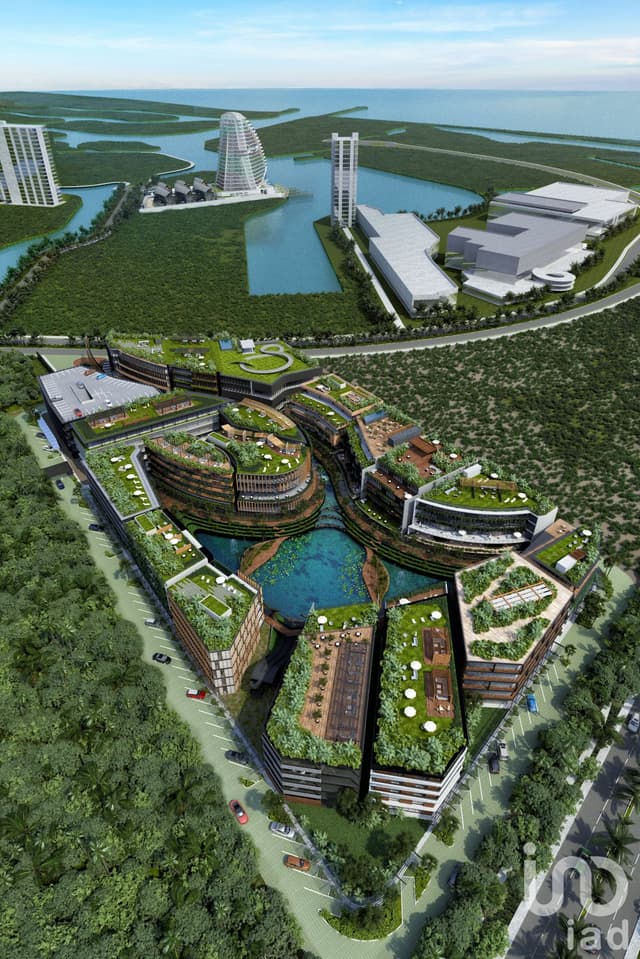 LOTE PARA INVERSION EN PUERTO CANCUN CON VISTAS AL MAR CARIBE