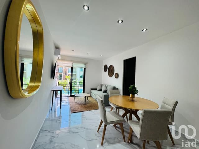 Renta Departamento Amueblado en Ombú Cancún, Av. Huayacán