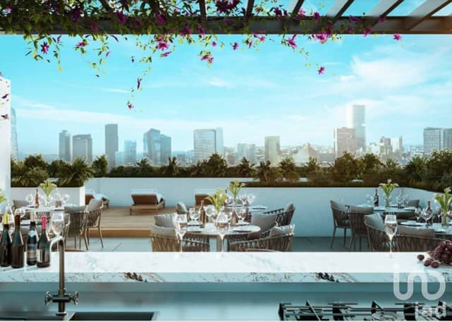 Se vende departamento loft para estrenar con balcón , Vista al Monumento de la Revolución