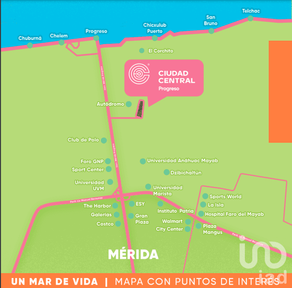 Terreno Residencial en Preventa Puerto Progreso, Yucatán