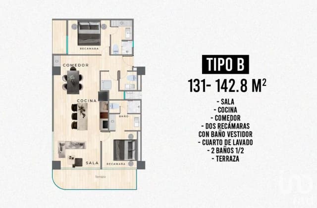 Se vende Departamento tipo C en Torre frente al Malecón de Mazatlán, Sinaloa