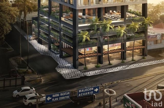 Se vende Departamento tipo F en exclusiva torre en Las Gaviotas, Mazatlán, Sinaloa.