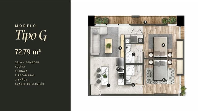 Se vende Departamento tipo G en exclusiva torre en Las Gaviotas, Mazatlán, Sinaloa.