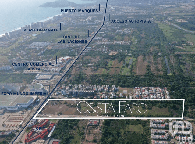 COSTA FARO ACAPULCO DIAMANTE LOTES RESIDENCIALES EN PREVENTA