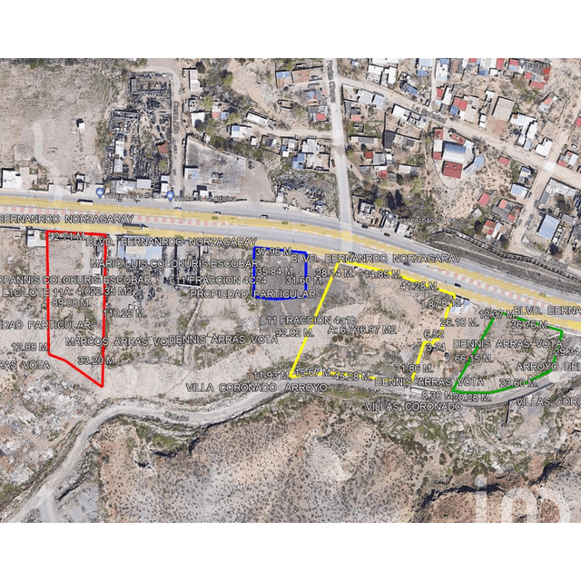 Terreno en Venta en Blvd. Norzagaray por la salida a Anapra- Santa Teresa