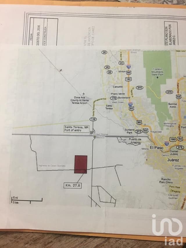 800 HECTAREAS SANTA TERESA