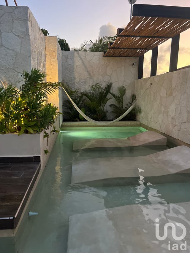 Departamento en venta en Tulum en la exclusiva residencia Via Aqua en La Veleta