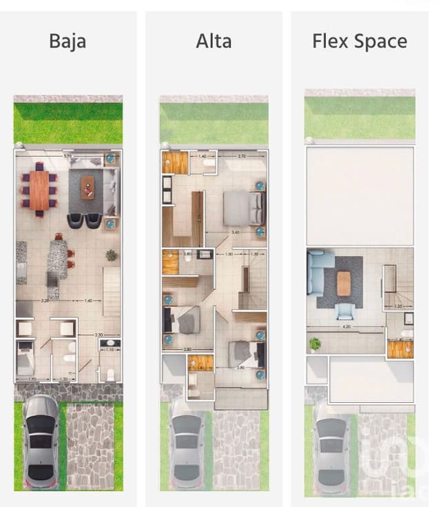 Venta de casa en Zibata Queretaro 4 habitaciones 5 Baños