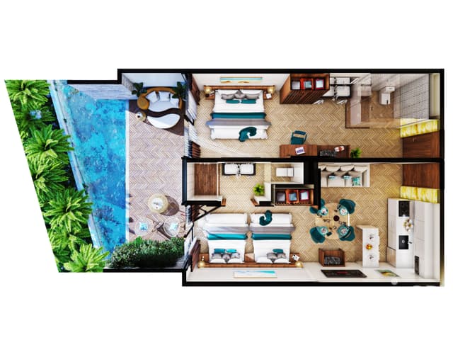 VENTA DE DEPARTAMENTO EN PUERTO MORELOS QUINTANA ROO