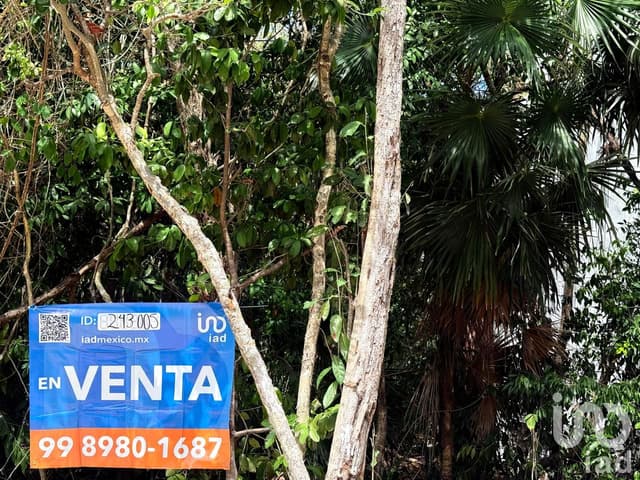 TERRENO EN VENTA EN ALDEA KAAN, DE 162 MTS EN PUERTO MORELOS, QUINTANA ROO Ç, MEXICO