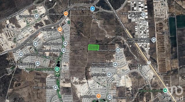 Terreno en Venta en Zakia, el Marques Querétaro