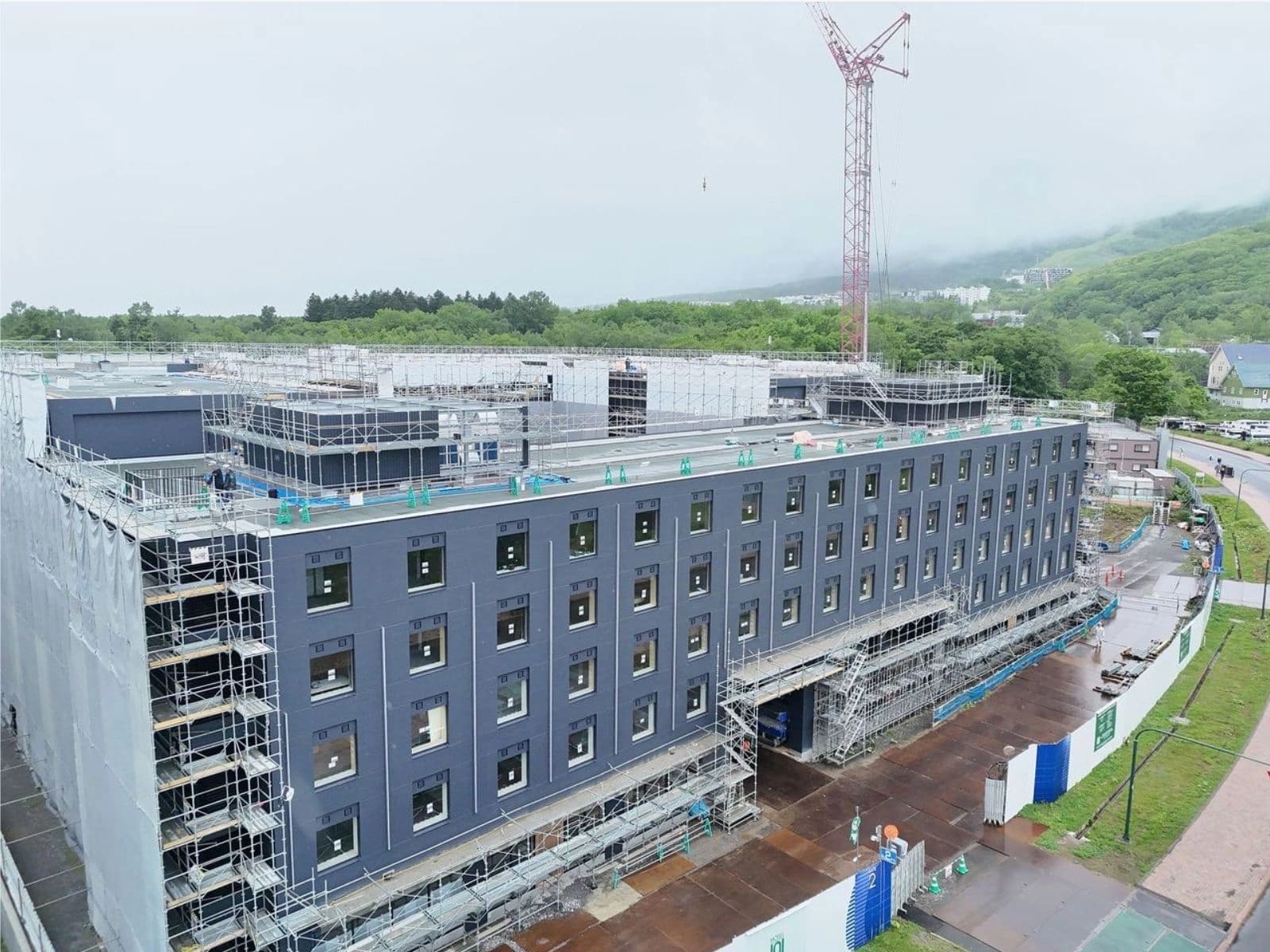 Avance de obra del Hotel101 Niseko en mayo de 2026